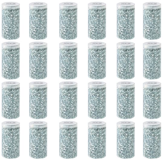 12 Pack: Clear Crushed Glass by Ashland®